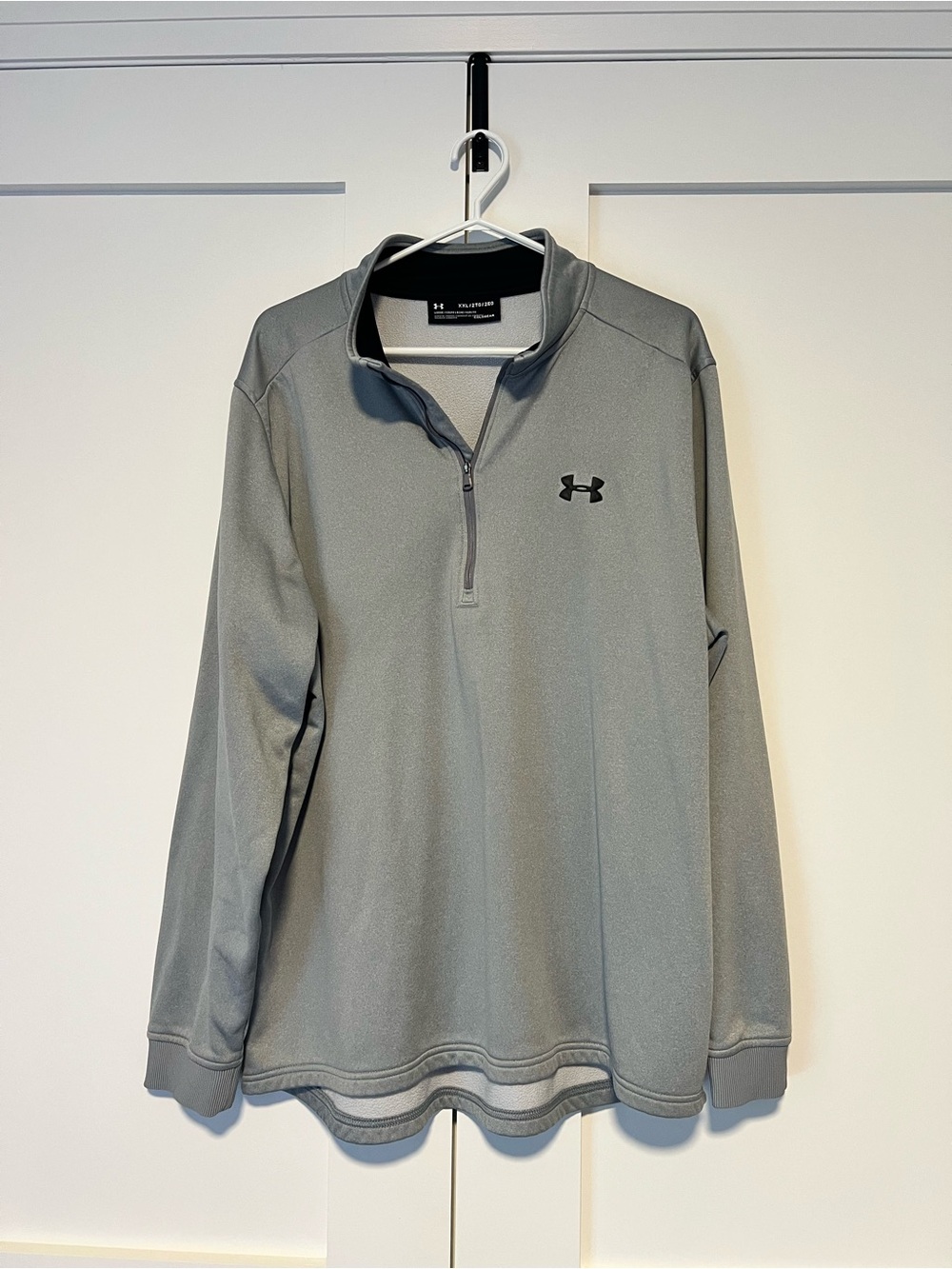 Under Armour Men’s Gray Quarter-Zip Pullover